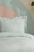 Sunrise Çift Kişilik Yatak Örtüsü Mint - 4