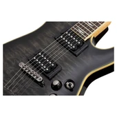 Schecter Omen Extreme 6 Elektro Gitar (See-Thru Black) - 2