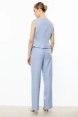 Ekol Yüksel Bel Bol Paça Kadın Pantolon 25YEKL04080 thumbnail 6