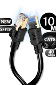 MN6 M110XF Cat8 Kablo/10 METRE/40GBPS-2000MHZ-26 Awg-S/ftp-Cat8 Ethernet Kablosu - 1