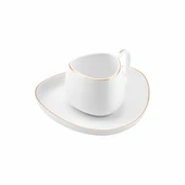 Karaca Streamline Tribe 6 Kişilik Porselen Kahve Fincan Takımı 90 ml - 3