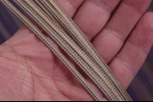 DÜZ İP  MODEL VİZON ÇİFT RENK HAZIR İP PERDE 300*270 - 3