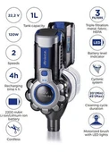 Ariete 2722/00 Şarjlı Mavi Dikey Süpürge - 4