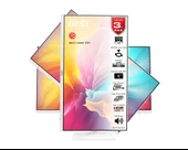 MSI 27 MODERN MD2712PW 1920x1080 (FHD) 16:9 FLAT IPS 100HZ 1MS ADAPTIVE-SYNC PIVOT BEYAZ TYPE-C MONITOR thumbnail 1