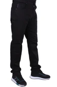 Twister Vegas 132-284 Siyah Yüksek Bel Rahat Paça Erkek Jeans Pantolon - 1