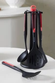Marco Red 6 Parça Standlı Servis Seti - 5