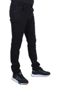 Twister Panama 731-01 Siyah Düşük Bel Dar Paça Erkek Jeans Pantolon - 1