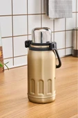 Adent Çelik Sızdırmaz Termos 800 Ml Gold - 10