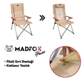 Madfox Haven 6 Kademeli Katlanır Kamp Sandalyesi - 9