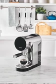 Coffee Art İnox Dijital 20 Bar Öğütülmüş Espresso Cappuccino ve Kapsül Kahve Makinesi - 11