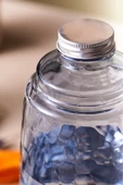 Loise Başucu Cam Sürahi Mavi 1100 ml - 4