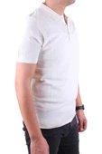 Dagoster DMG23-511231 Ekru Günlük Polo Yaka Erkek Tişört - 1