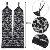 Parmak Askılı Zarif Dantel Eldiven thumbnail 3