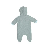 Mammaramma Winter Collection Dışı İçi Pamuklu Dolgulu Kışlık Astronot Tulum (Kozmonot Tulum) 6-9 AY GRİ - 2