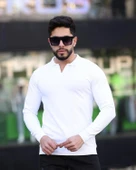 Gewer Polo Yaka Uzun Kol Erkek Örme Triko-7152 - 1