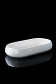 Acar 230 Bianco Perla Oval Tabak 35x18 Cm - 1