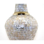 Pirinç Sedefli Vazo 35 Cm thumbnail 1