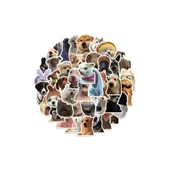 Sevimli Köpek Çıkartmaları Laptop Notebook Tablet Sticker Seti - 3