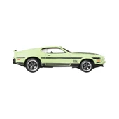 Hot Wheels 60. YIL MUSTANG SERİSİ ARABALAR 71 FORD MUSTANG MACH 1 GRT01 -JBY50 - 5