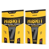 Hız Yayınları 7. Sınıf Hibrit Matematik ve Türkçe Konu Anlatımlı Etkinlikli Soru Bankası Seti - 1