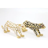 Swarovski Taşlı Tekli Leopar Model 1 - 1