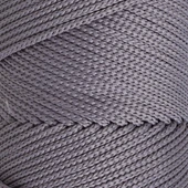 Loren Polyester Soft Macrame Gri El Örgü İpi - Lm050 - 34448 - 2