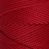Loren Polyester Soft Macrame Koyu Kırmızı El Örgü İpi - Lm020 - 34433 - 2