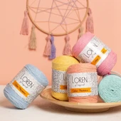Loren Cotton Macrame Beyaz - R001 - 34366 - 3