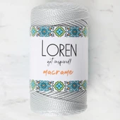 Loren Macrame Gri El Örgü İpi - Rm 060 - 34331 - 1