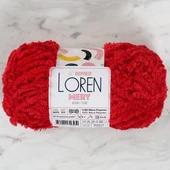 Loren Mery Kırmızı El Örgü İpi - M410 - 34316 - 3