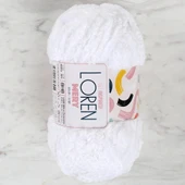 Loren Mery Beyaz El Örgü İpi - M402 - 34310 - 1