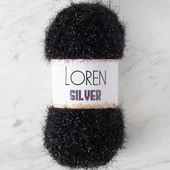 Loren Sılver Siyah El Örgü İpi - Rs1001 - 34093 - 1