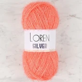 Loren Silver Turuncu El Örgü İpi - Rs0019 - 34084 - 1
