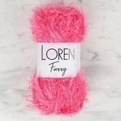 Loren Furry Koyu Pembe El Örgü İpi - Rf016 - 34050 thumbnail 1