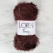 Loren Furry Kahverengi El Örgü İpi - Rf093 - 34064 - 1