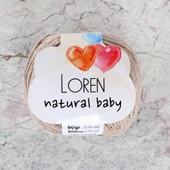Loren Natural Baby Koyu Bej El Örgü İpi - R085 - 33943 - 1