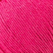 Loren Natural Cotton Fuşya El Örgü İpi - R095 - 33909 - 2