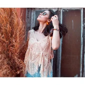 La Mia Bamboo Beyaz El Örgü İpi - L001 - 33847 thumbnail 4