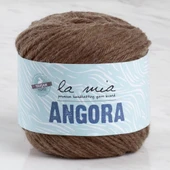 La Mia Angora 50gr Kahverengi El Örgü İpi - L133 - 33808 thumbnail 1