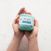 La Mia Angora 50gr Mint Yeşili El Örgü İpi - L130 - 33805 - 3