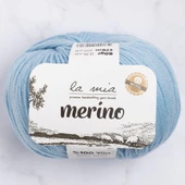 La Mia Merino Mavi El Örgü İpi - L095 - 33784 - 1