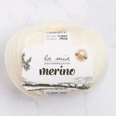 La Mia Merino Krem El Örgü İpi - L081 - 33776 - 1