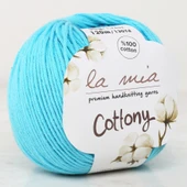 La Mia Cottony Turkuaz Bebek El Örgü İpi - P29 - 33661 - 1