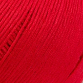 La Mia Mercerized Cotton Kırmızı El Örgü İpi - 19 - 33597 thumbnail 2
