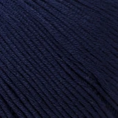 La Mia Mercerized Cotton Koyu Mavi El Örgü İpi - 117 - 33590 - 2