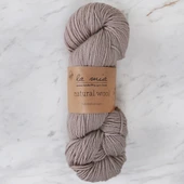 La Mia Natural Wool Bej El Örgü İpi - H3 - 33605 - 1