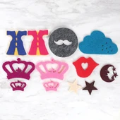 Loren 10 Paket Parti Konseptli Keçe Set-3 - 1