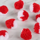 Kartopu İkiz Pompon - Du0001 - 2