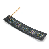 Obsidian Taşı Kayık Tütsülük Model 3 - 1