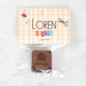 Loren Crafts Elemeği Deri Arma 5 Adet - 1589 - 2